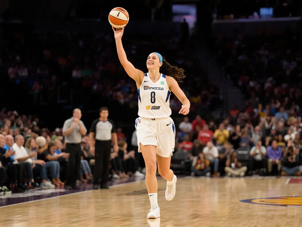 Kelsey Plum点燃赛场：Sparks球场上演WNBA新纪元